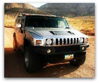 Grand Canyon Hummer jeep