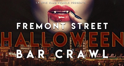 Fremont Street Halloween Bar Crawl