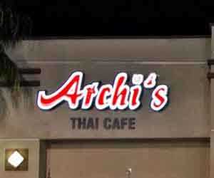 Archi's Thai Bistro Las Vegas