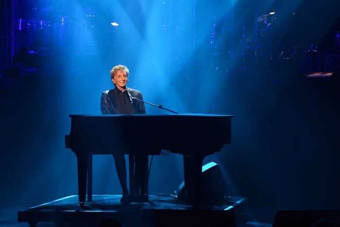 Barry Manilow performing in Las Vegas