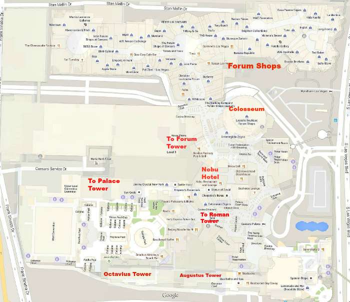 Caesar's Palace Map (PDF) - Adisseo.biz