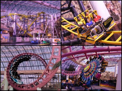 The Adventuredome in Circus Circus Hotel in Las Vegas