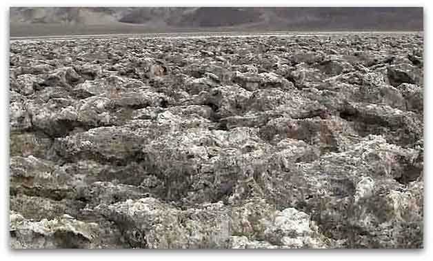 Devil's Golf Course Death Valley