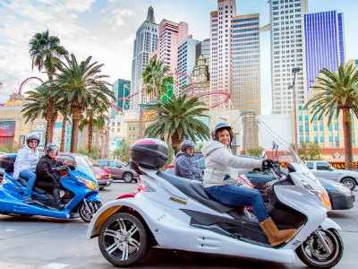 Downtown Las Vegas by Trike