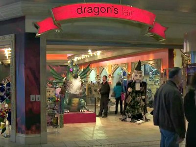Shopping at Excalibur Hotel in Las Vegas