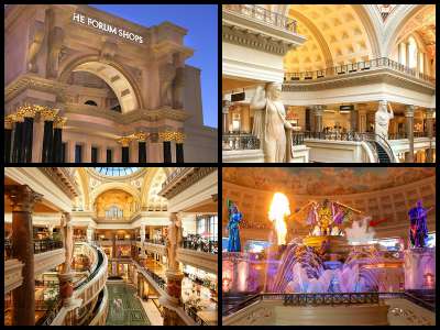 The Forum Shops & Appian Way Shopping