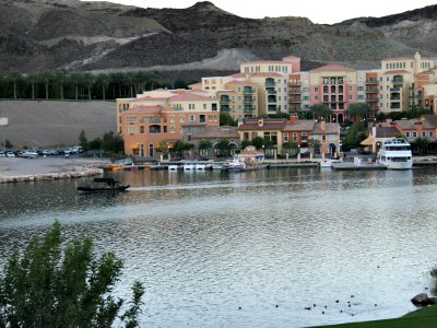 Gondola ride at Lake Las Vegas
