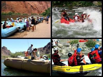 Grand Canyon rafting tours from Las Vegas