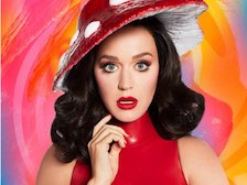 Katy Perry concert in Las Vegas