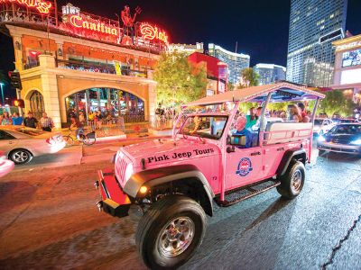 Las Vegas City Lights Night Tour by Open Air Jeep