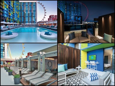 LINQ Las Vegas pools