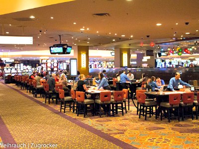 Casino at the Luxor Hotel in Las Vegas
