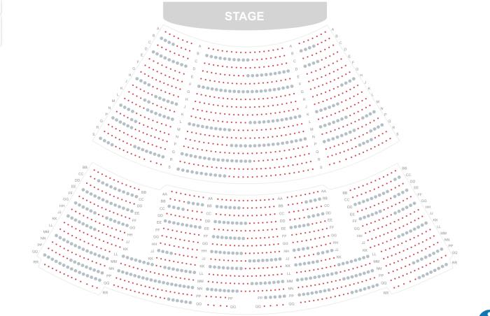 Cirque Du Soleil Las Vegas Seating Chart O