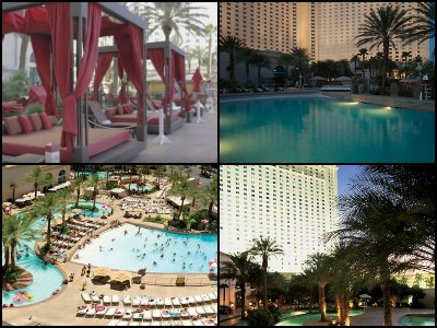 Monte Carlo Las Vegas pools
