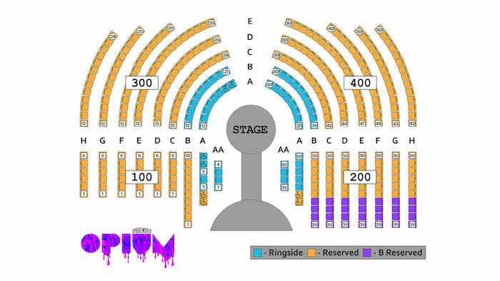 Cosmopolitan Las Vegas Seating Chart