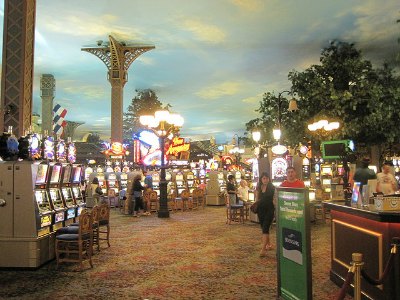Casino at the Paris Hotel in Las Vegas