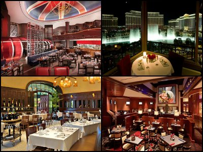 Restaurants at the Paris Hotel in Las Vegas