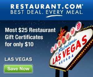 Las Vegas Dining Coupons