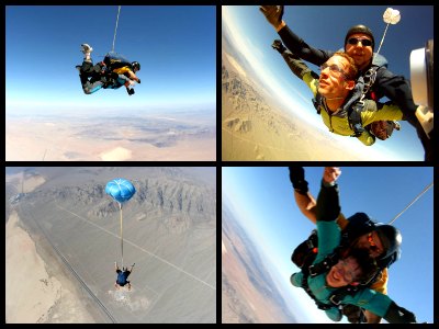 Tandem Skydiving in Las Vegas