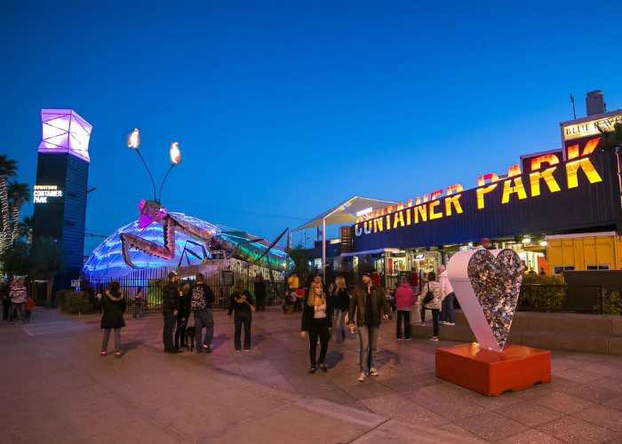 The Mantis at Downtown Container Park