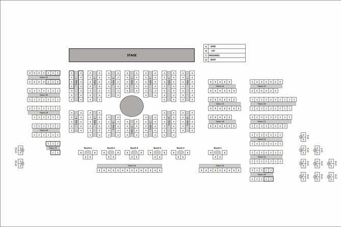 Thunder from Down Under Las Vegas seating chart