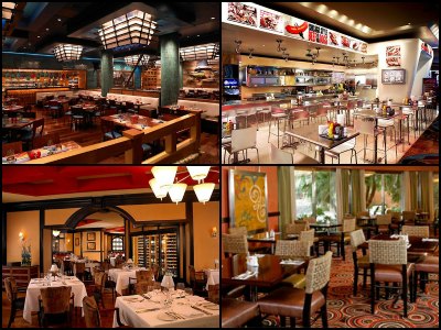 Restaurants at Treasure Island Hotel in Las Vegas