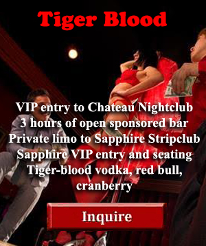 las vegas bachelor party packages - Tiger Blood