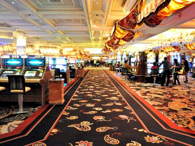 Casino at Bellagio Hotel in Las Vegas
