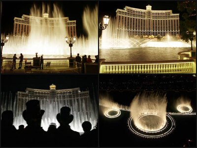 The Fountains of Bellagio at Bellagio Hotel in Las Vegas