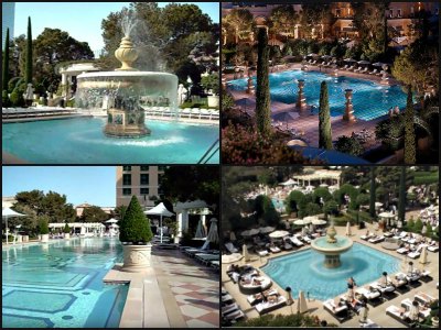 Pools at Bellagio Hotel in Las Vegas