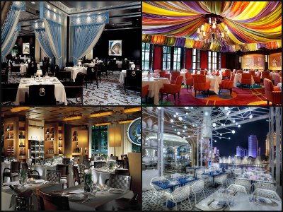Restaurants at Bellagio Hotel in Las Vegas