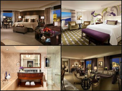 Rooms at Bellagio Hotel in Las Vegas