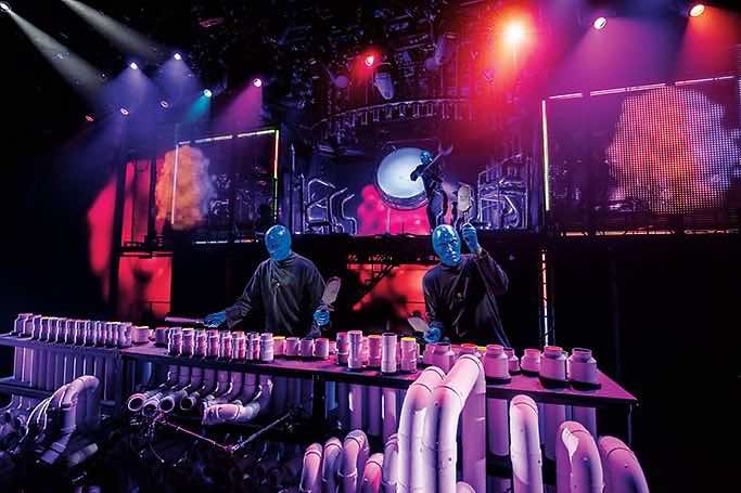 Blue Man Group in Las Vegas