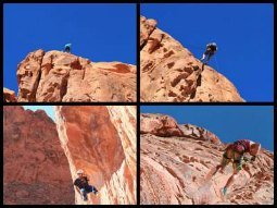 Canyoning in Black Canyon in Nevada