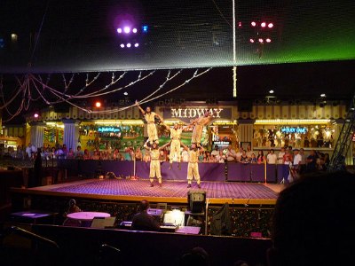 Circus Circus Carnival Midway in Las vegas with Kids