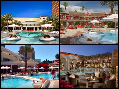 Pools at Encore Hotel in Las Vegas