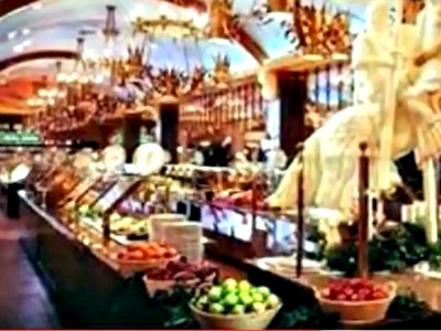 Buffet at Excalibur Hotel in Las Vegas