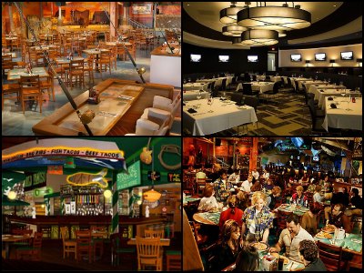 Restaurants at the Flamingo Hotel in Las Vegas