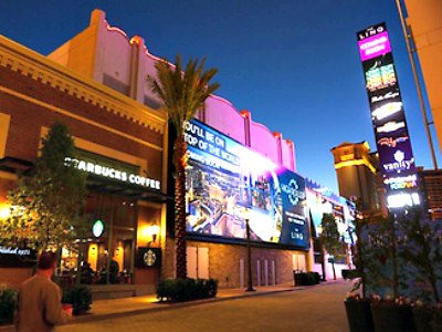 Shopping at the Flamingo Hotel in Las Vegas