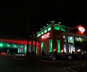 Hustler Las Vegas strip club sign