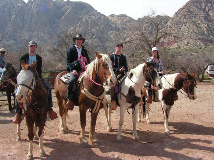 Las Vegas Horseback riding at Bonnie Springs Ranch in Red Rock Canyon
