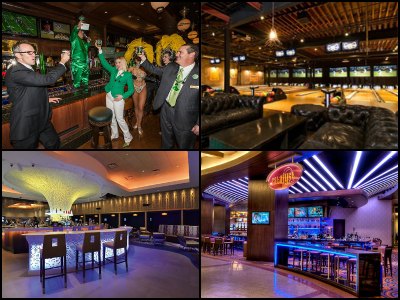 Nightlife at the LINQ Hotel in Las Vegas