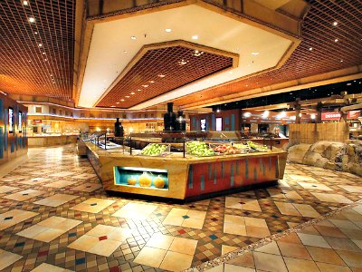 Buffet at the Luxor Hotel in Las Vegas