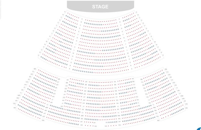 Michael Jackson ONE Seating Chart