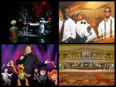 Entertainment at the Mirage Hotel in Las Vegas