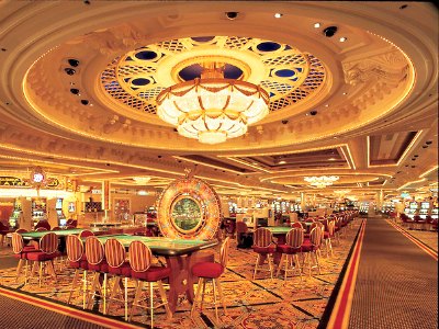 Casino at Monte Carlo Hotel in Las Vegas