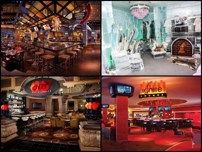 Nightlife at Monte Carlo Hotel in Las Vegas