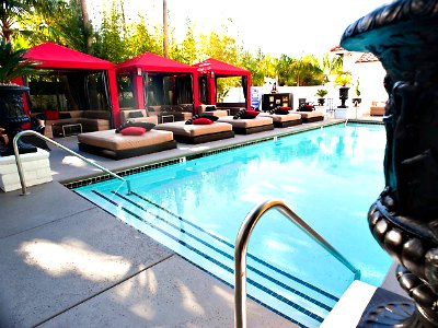 Las Vegas Naked Pool at Artisan Hotel boutique