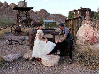 Nelson Ghost Town Wedding