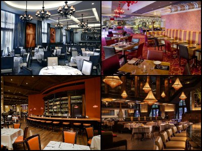 Restaurants at the Palazzo Hotel in Las Vegas